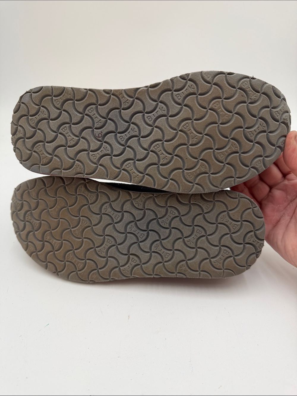 BIRKENSTOCK Atlin sz37 Graphite Suede High-Top Booties with Cork Midsole - Picture 8 of 11